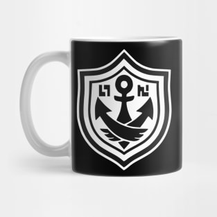 Anchor Tee (Full/Black+White) Mug